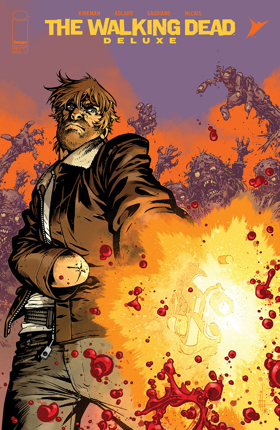 Walking Dead Deluxe #121 Cover C Variant Zach Howard & Nelson Daniel Cover