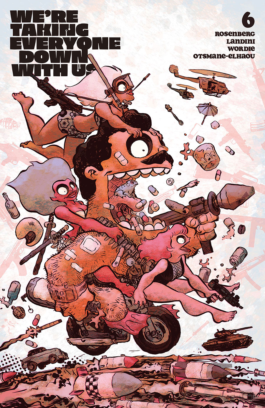 Were Taking Everyone Down With Us #6 Cover B Variant Jesse Lonergan Cover