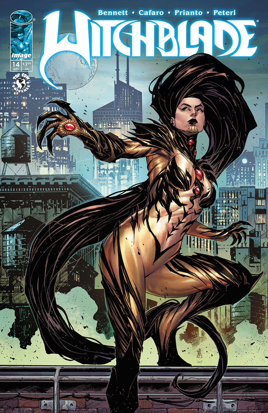 Witchblade Vol 3 #14 Cover A Regular Giuseppe Cafaro & Arif Prianto Cover