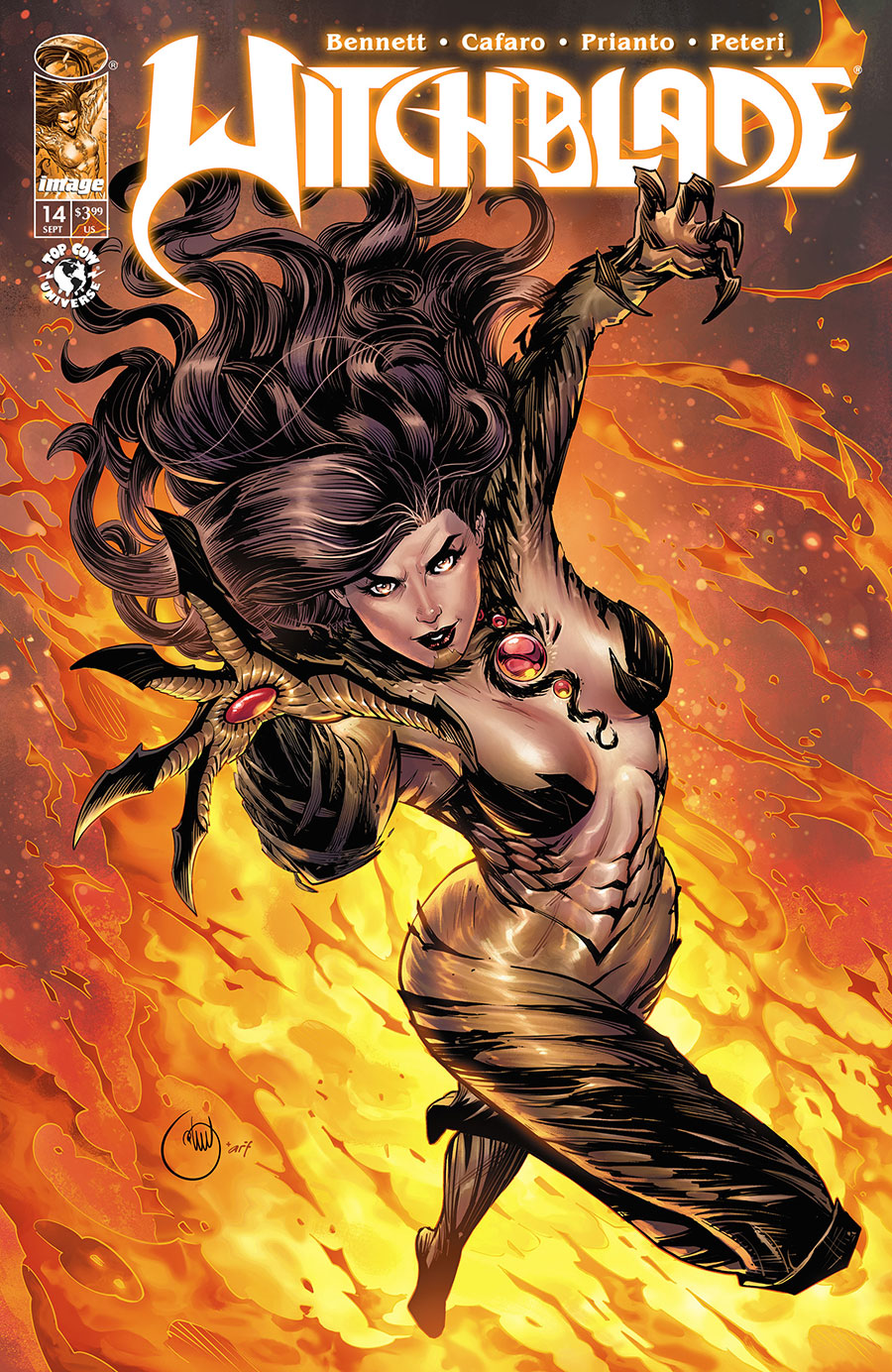 Witchblade Vol 3 #14 Cover B Variant Bruno Abdias & Arif Prianto Cover