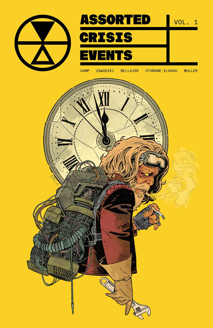 Assorted Crisis Events Vol 1 TP Direct Market Exclusive Eric Zawadzki Yellow Variant Cover