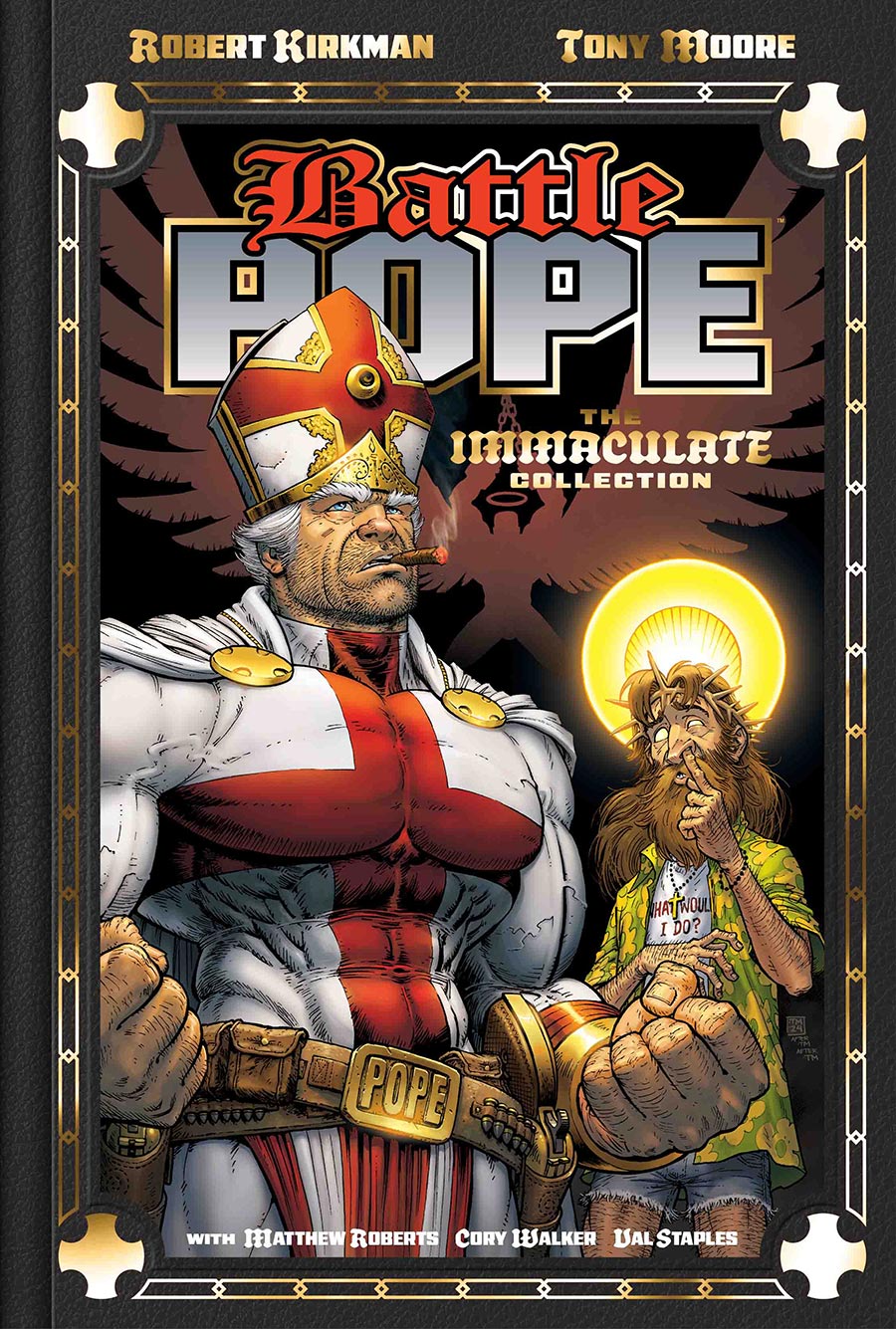 Battle Pope The Immaculate Collection 25th Anniversary Deluxe HC
