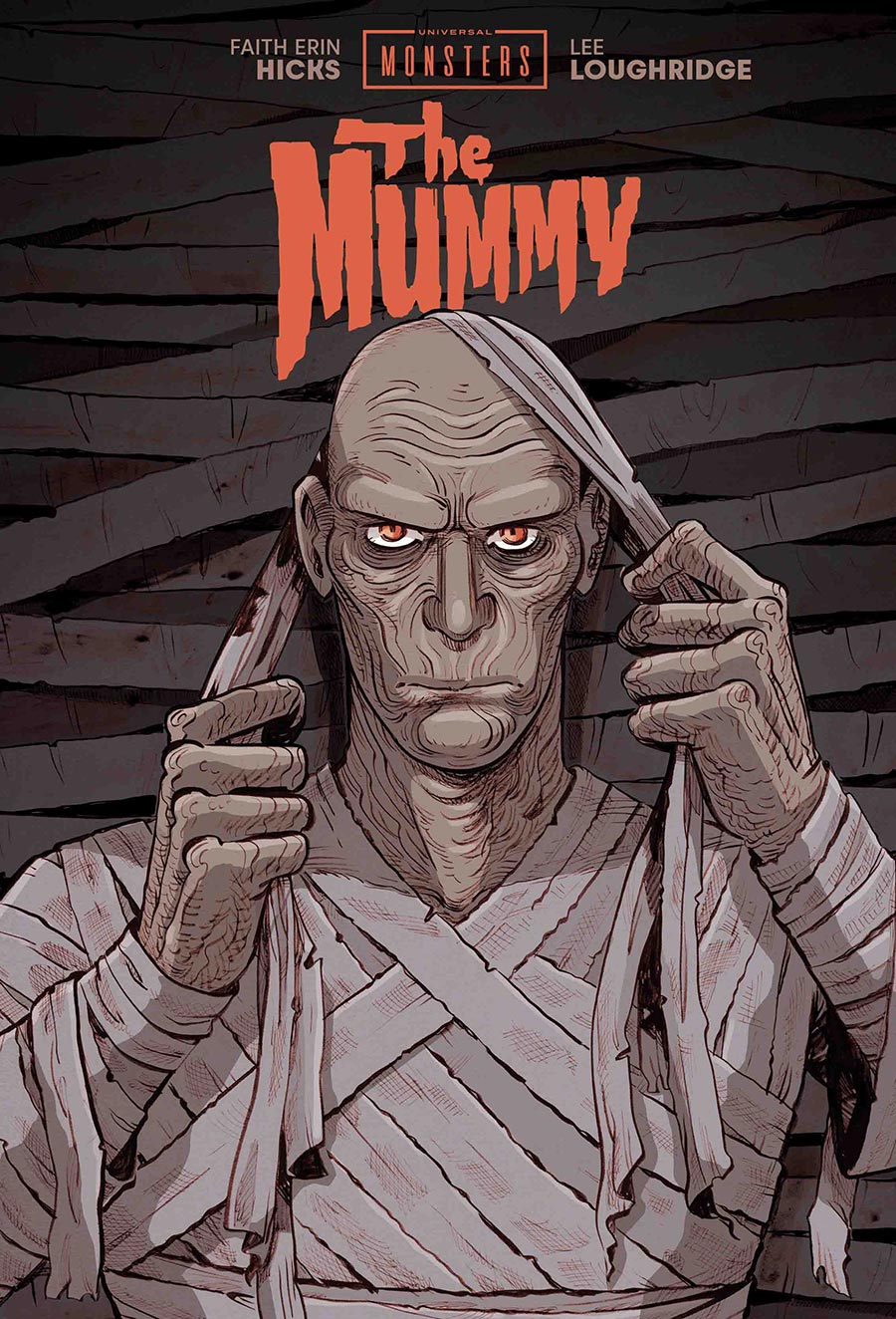 Universal Monsters The Mummy HC Book Market Faith Erin Hicks & Lee Loughridge Cover