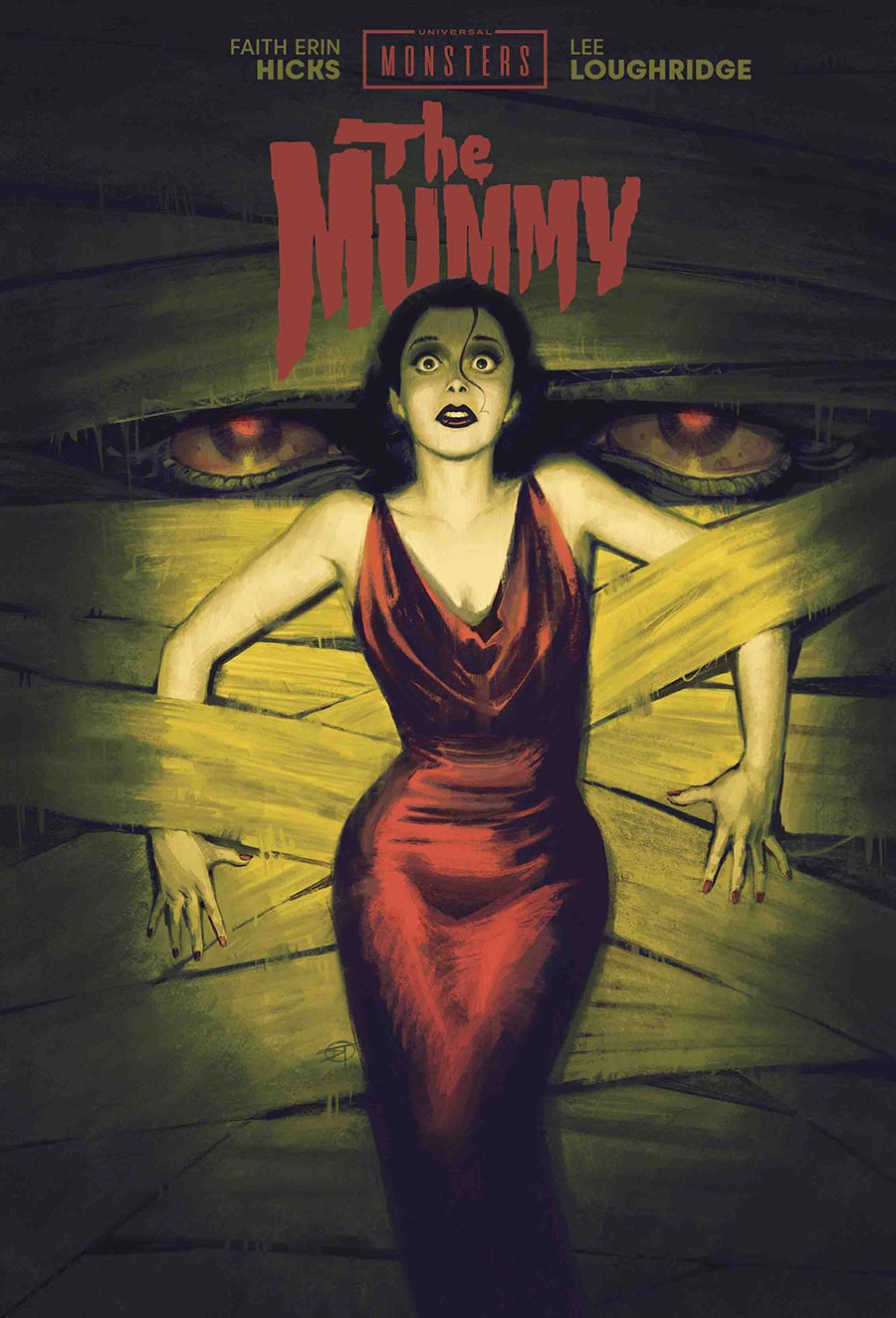 Universal Monsters The Mummy HC Direct Market Exclusive David Talaski Variant Cover