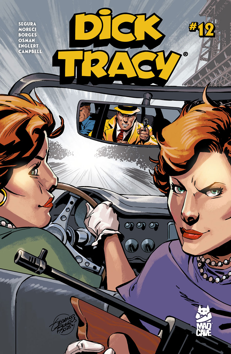 Dick Tracy (Mad Cave Studios) #12 Cover A Regular Geraldo Borges Cover