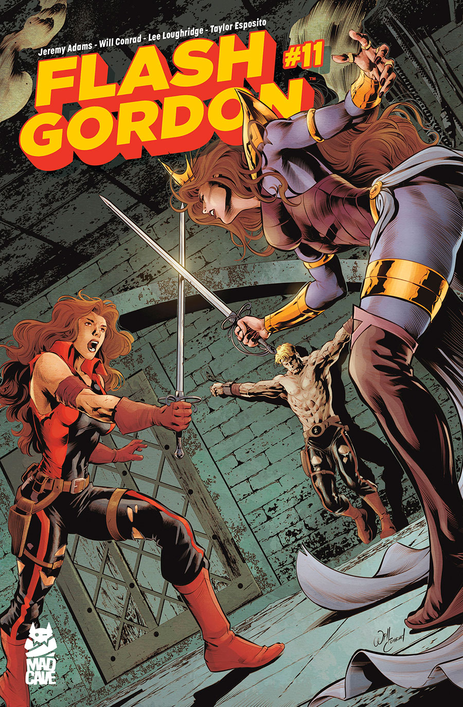 Flash Gordon Vol 8 #11 Cover A Regular Will Conrad Cover