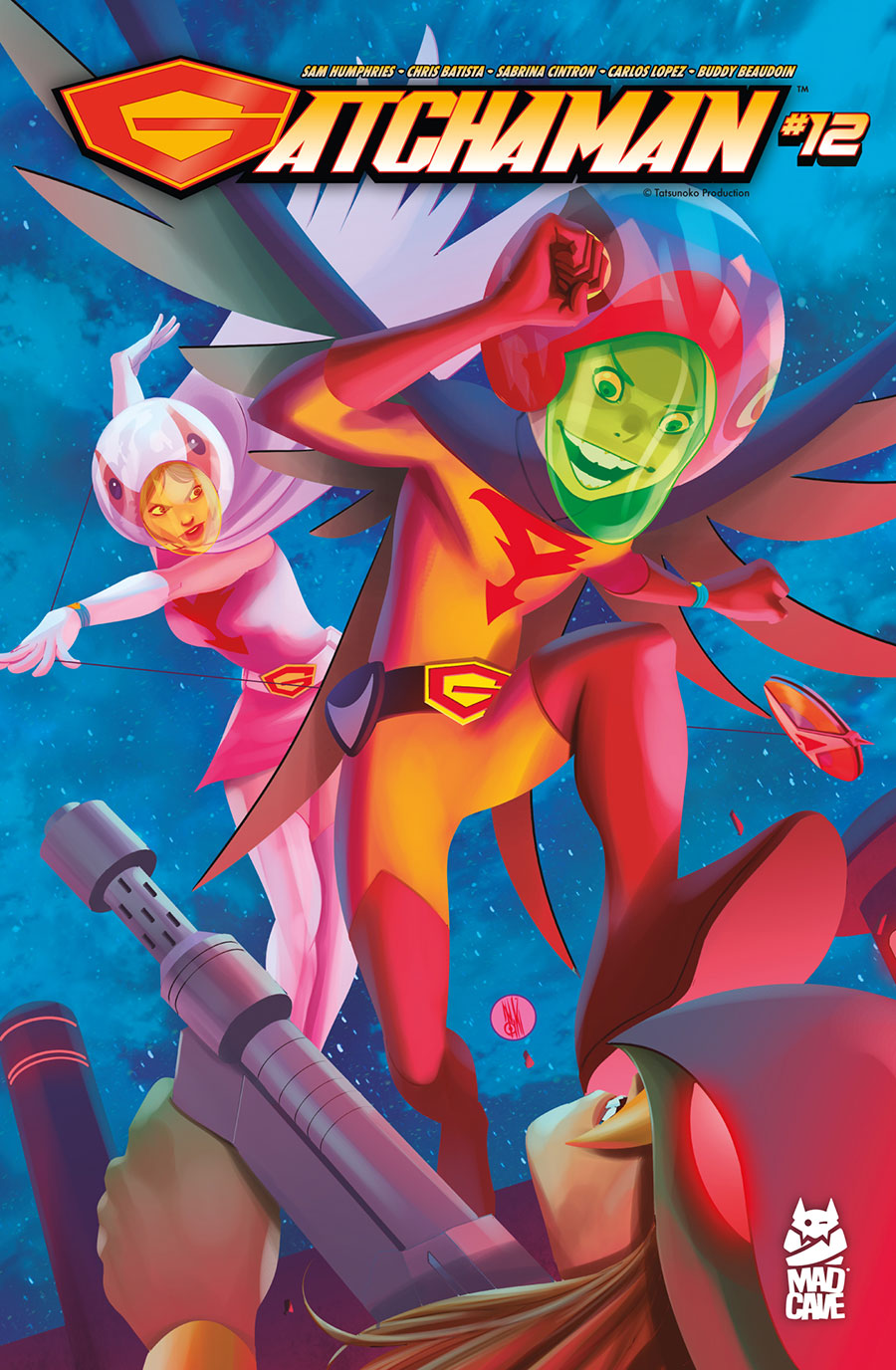 Gatchaman #12 Cover A Regular Inaki Miranda Cover