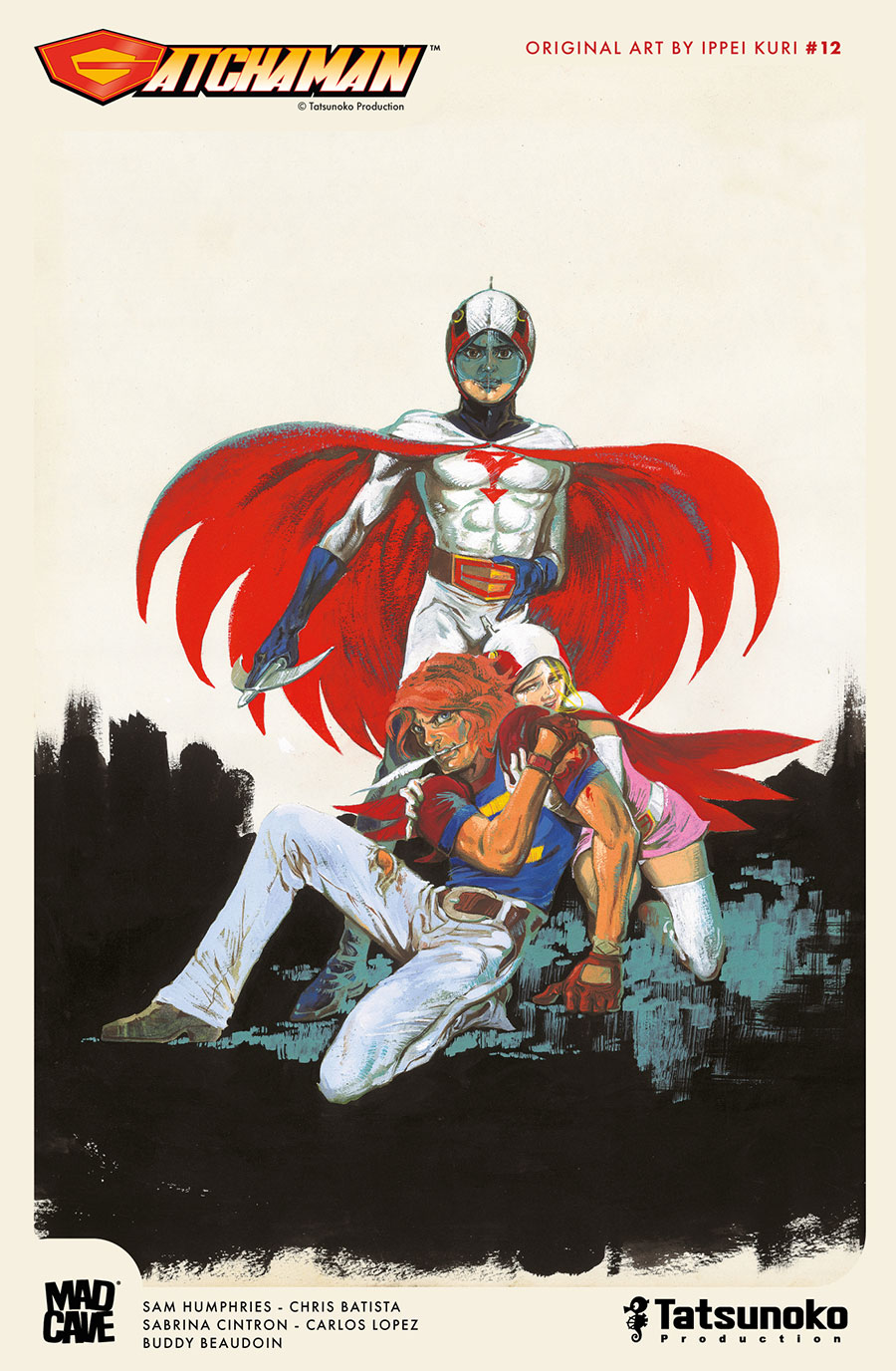 Gatchaman #12 Cover B Variant Ippei Kuri Classic Tatsunoko Art Cover