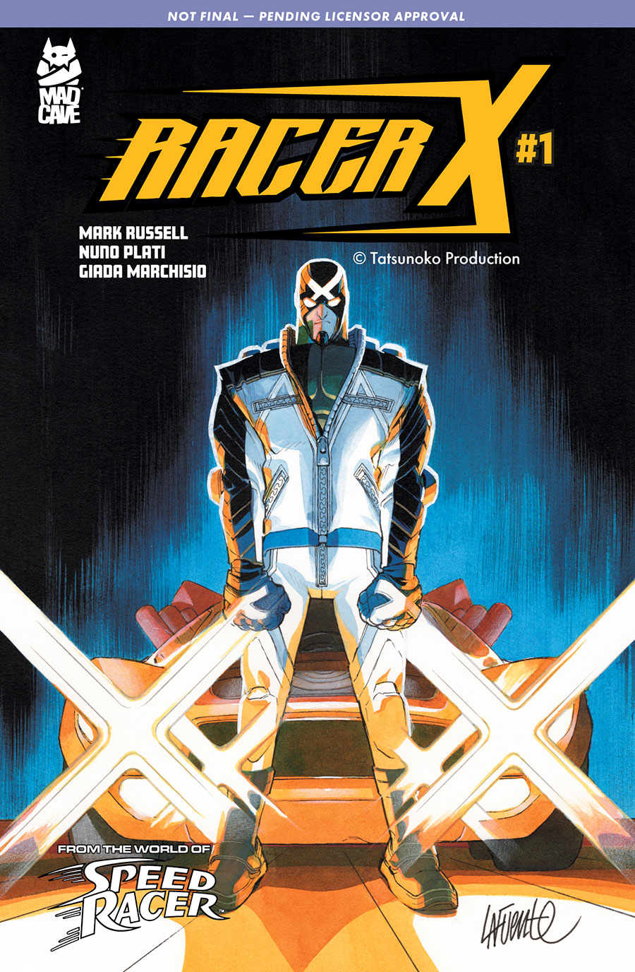 Racer X Vol 4 #1 Cover B Variant David Lafuente X Motif Cover