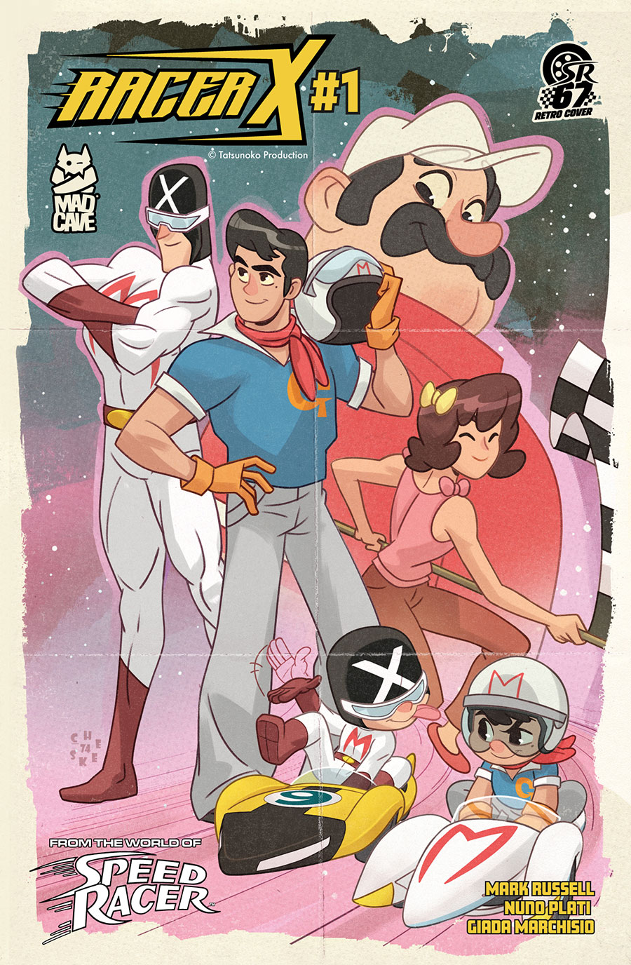 Racer X Vol 4 #1 Cover D Variant Sean Galloway Unlockable Cover