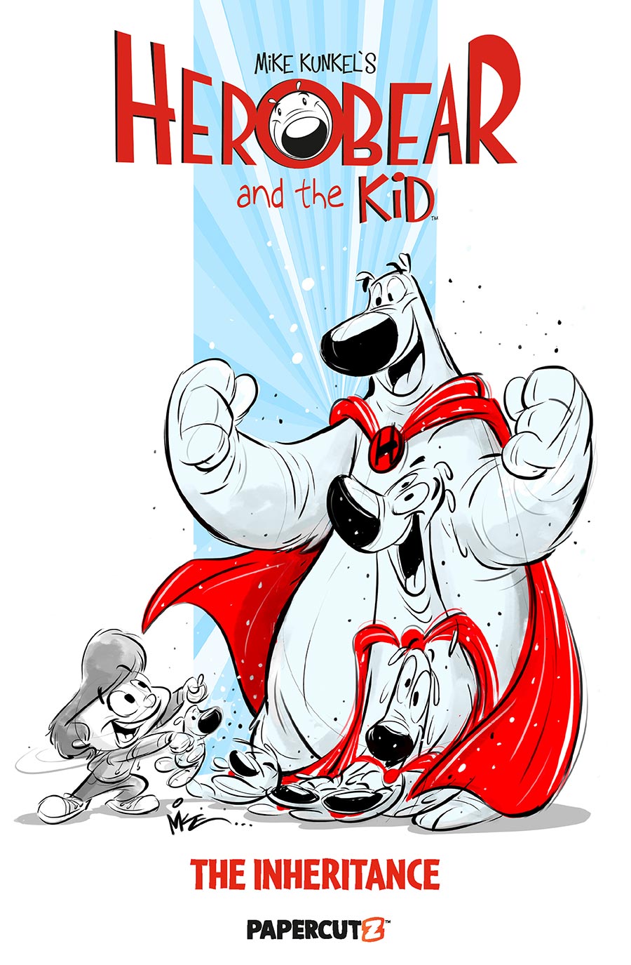 Herobear And The Kid Vol 1 The Inheritance TP Papercutz Edition