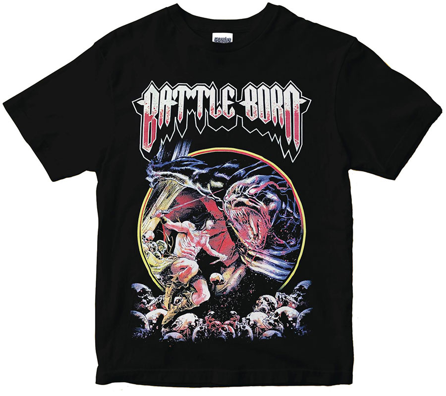 Conan Battle Born T-Shirt Large