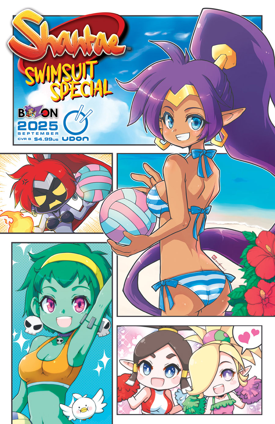 Shantae Swimsuit Special 2025 #1 (One Shot) Cover B Variant Mikan Cover