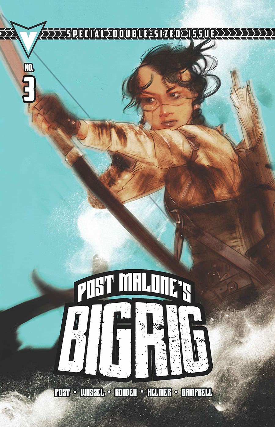 Post Malones Big Rig #3 Cover I Variant Tula Lotay Cover