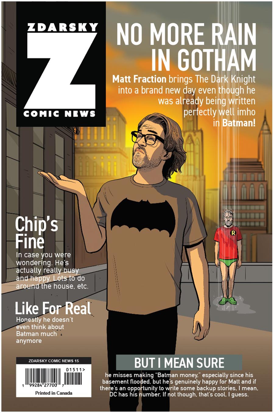Zdarsky Comic News #15 - FREE - Limit 1 Per Customer