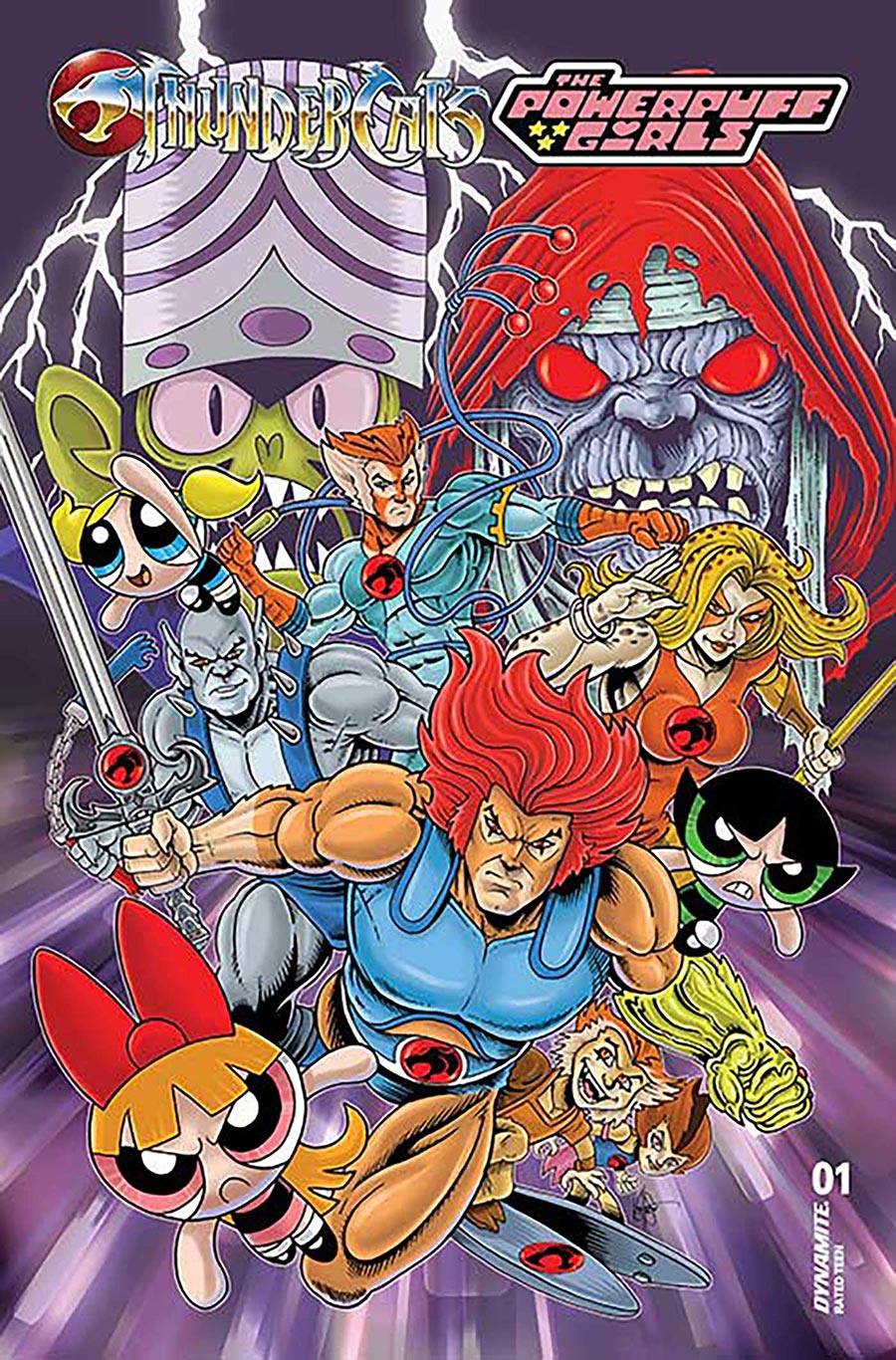 Thundercats Powerpuff Girls #1 Cover M Variant Ken Haeser Cover