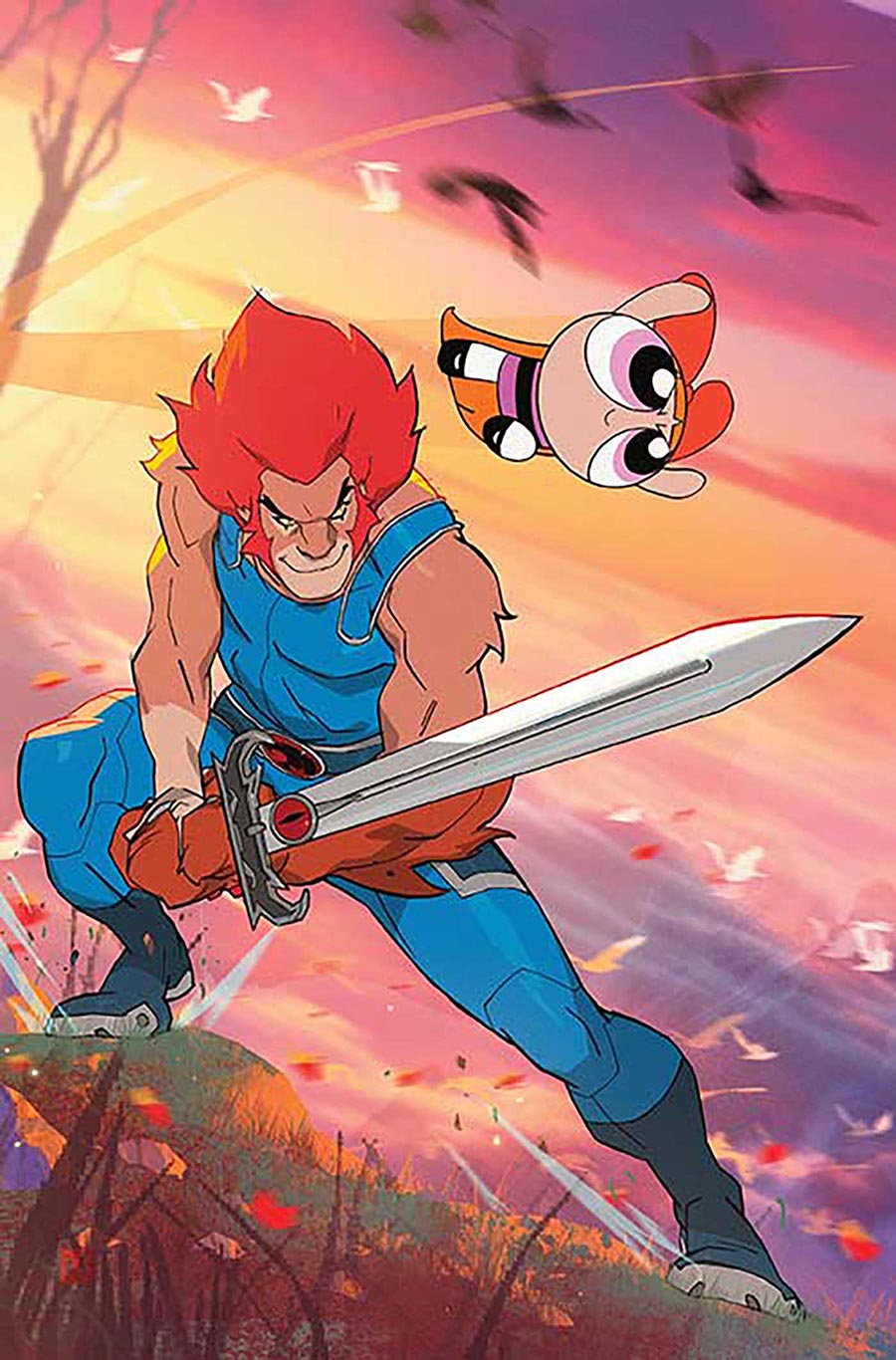 Thundercats Powerpuff Girls #1 Cover P Incentive Coran Kizer Stone Virgin Cover
