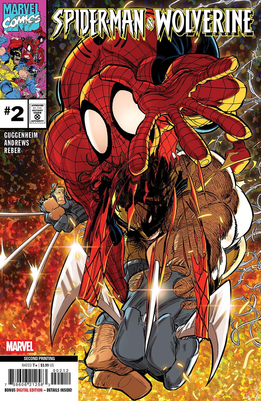 Spider-Man & Wolverine #2 Cover F 2nd Ptg Kaare Andrews Variant Cover