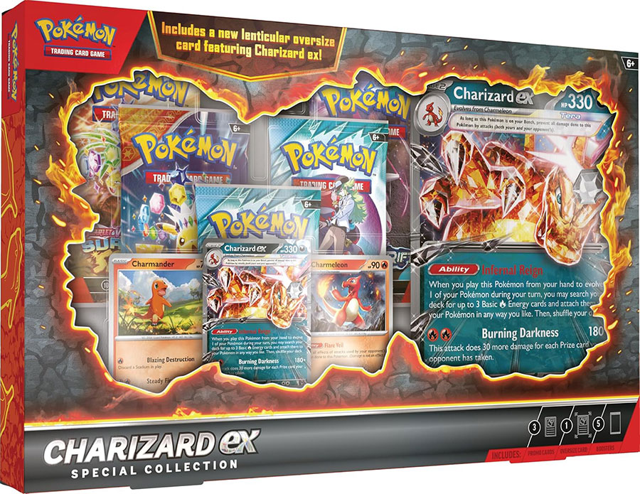 Pokemon Charizard ex Special Collection Case