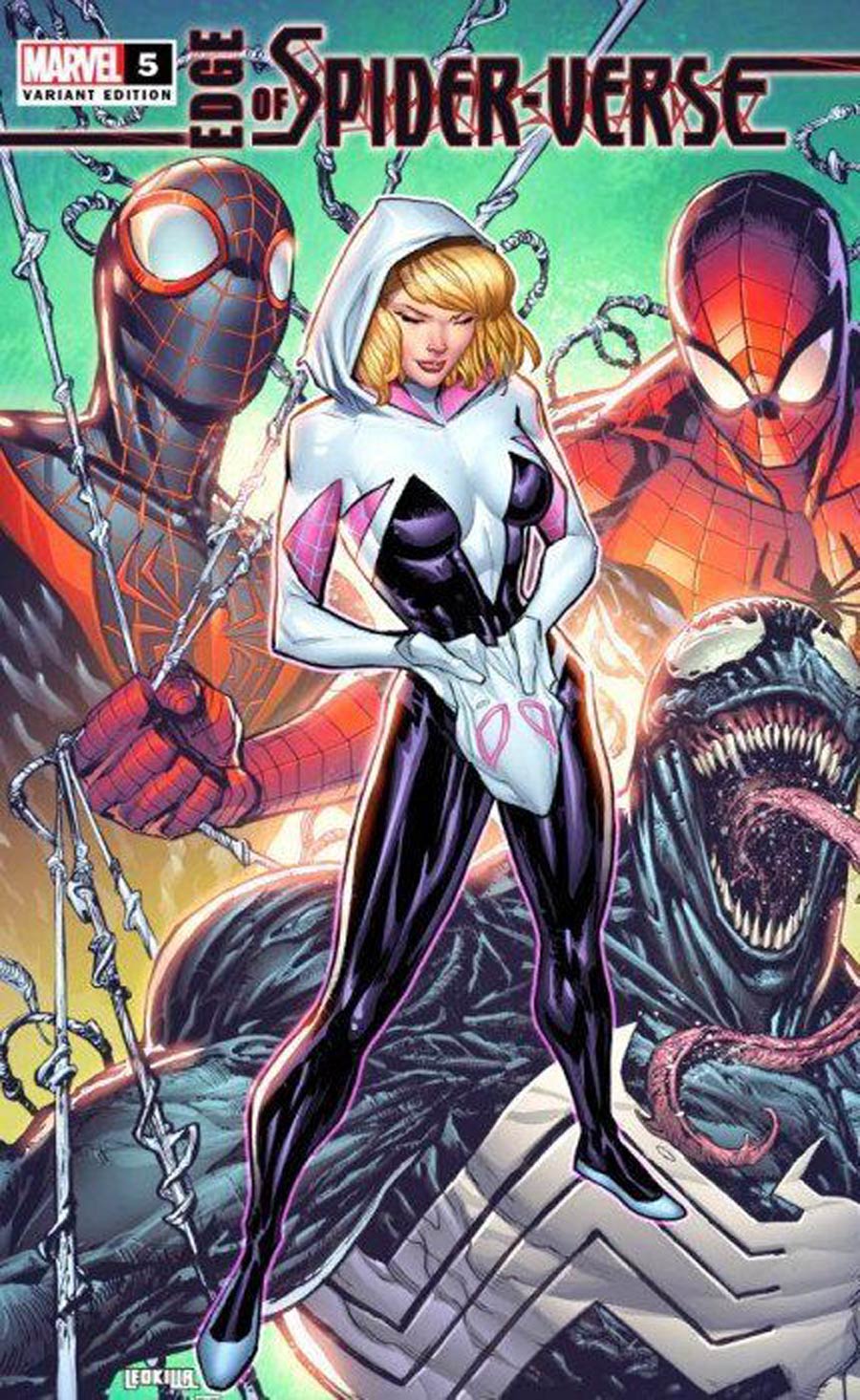 Edge Of Spider-Verse Vol 2 #5 Cover K Ken Lashley Variant Cover