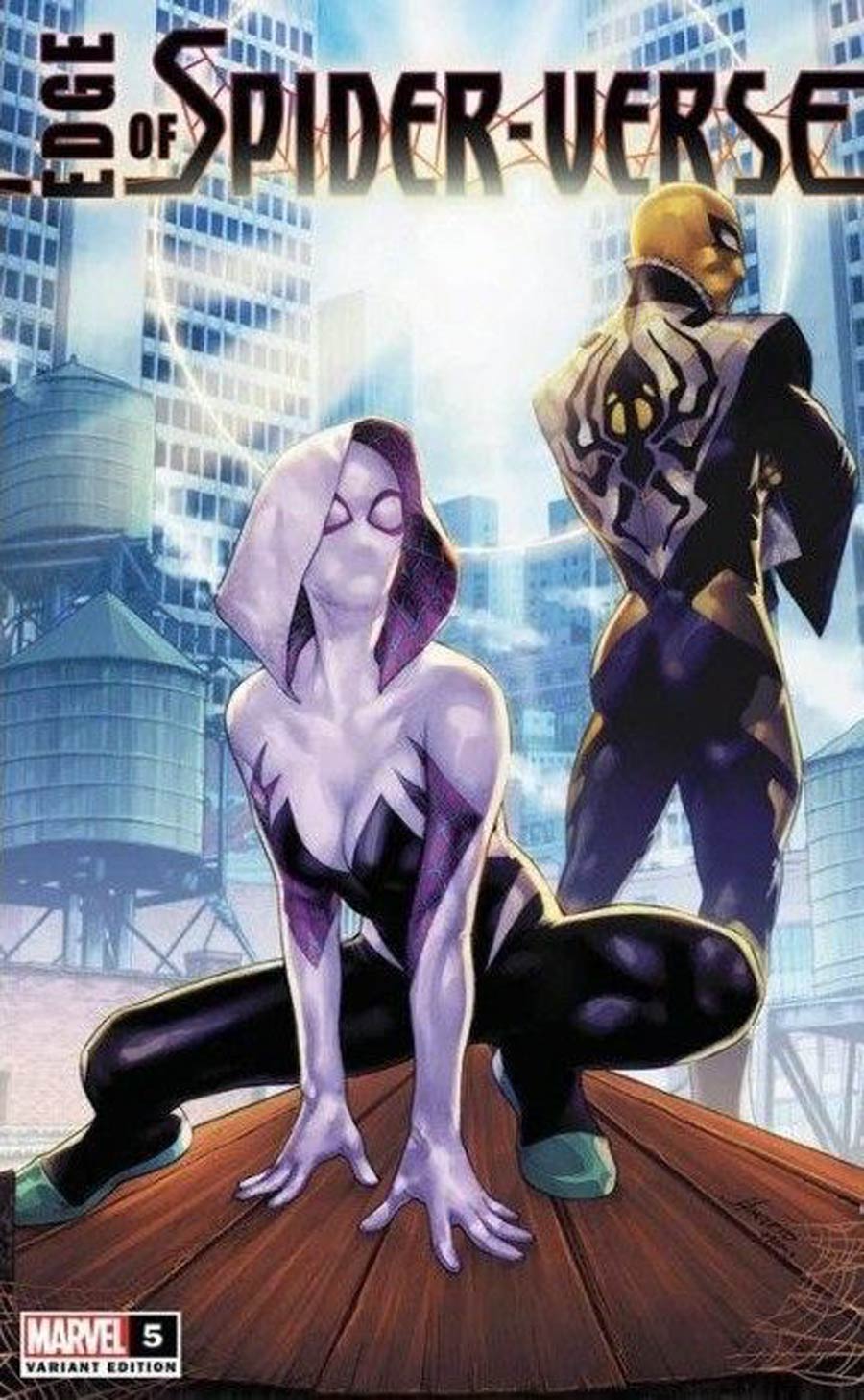 Edge Of Spider-Verse Vol 2 #5 Cover P Jay Anacleto Variant Cover