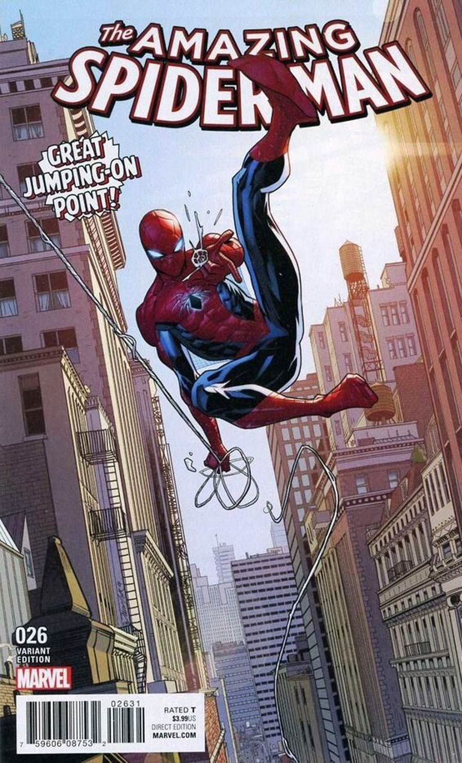 Amazing Spider-Man Vol 4 #26 Cover C Walmart Variant Cover