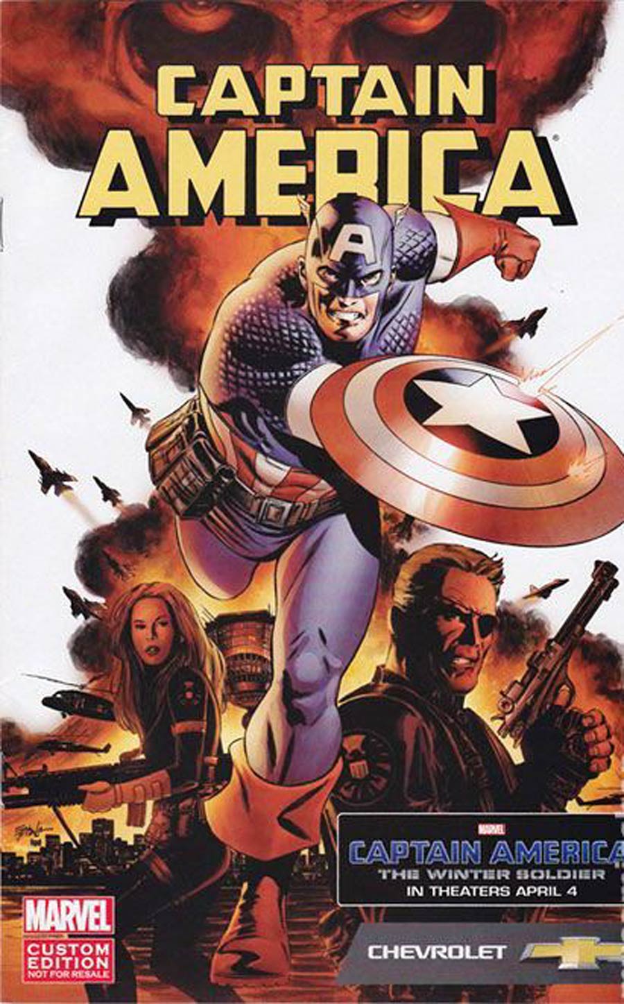 Captain America Custom Edition #8 Chevrolet Promo