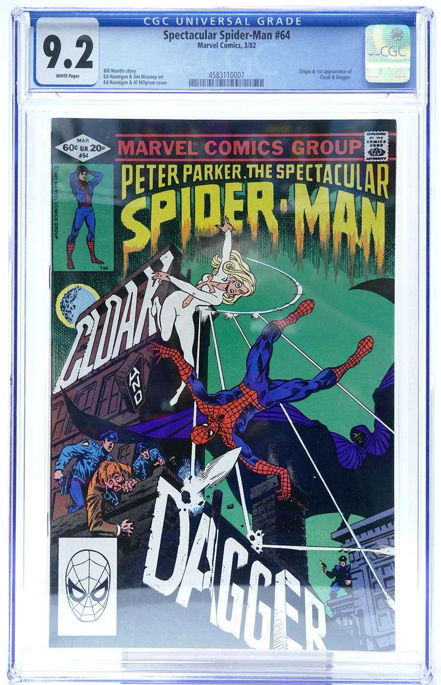 Spectacular Spider-Man #64 Cover B CGC 9.2