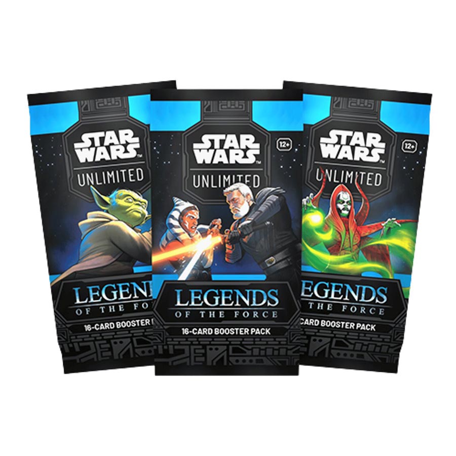 Star Wars Unlimited Legends Of The Force Booster Pack