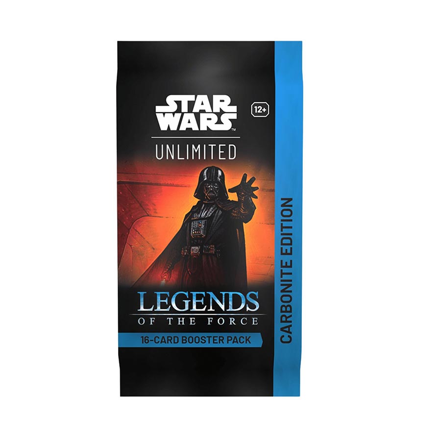 Star Wars Unlimited Legends Of The Force Carbonite Booster Pack