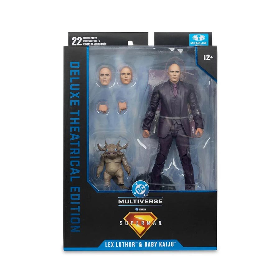 DC Multiverse Superman 2025 Deluxe Theatrical Edition Lex Luthor 7-Inch Action Figure