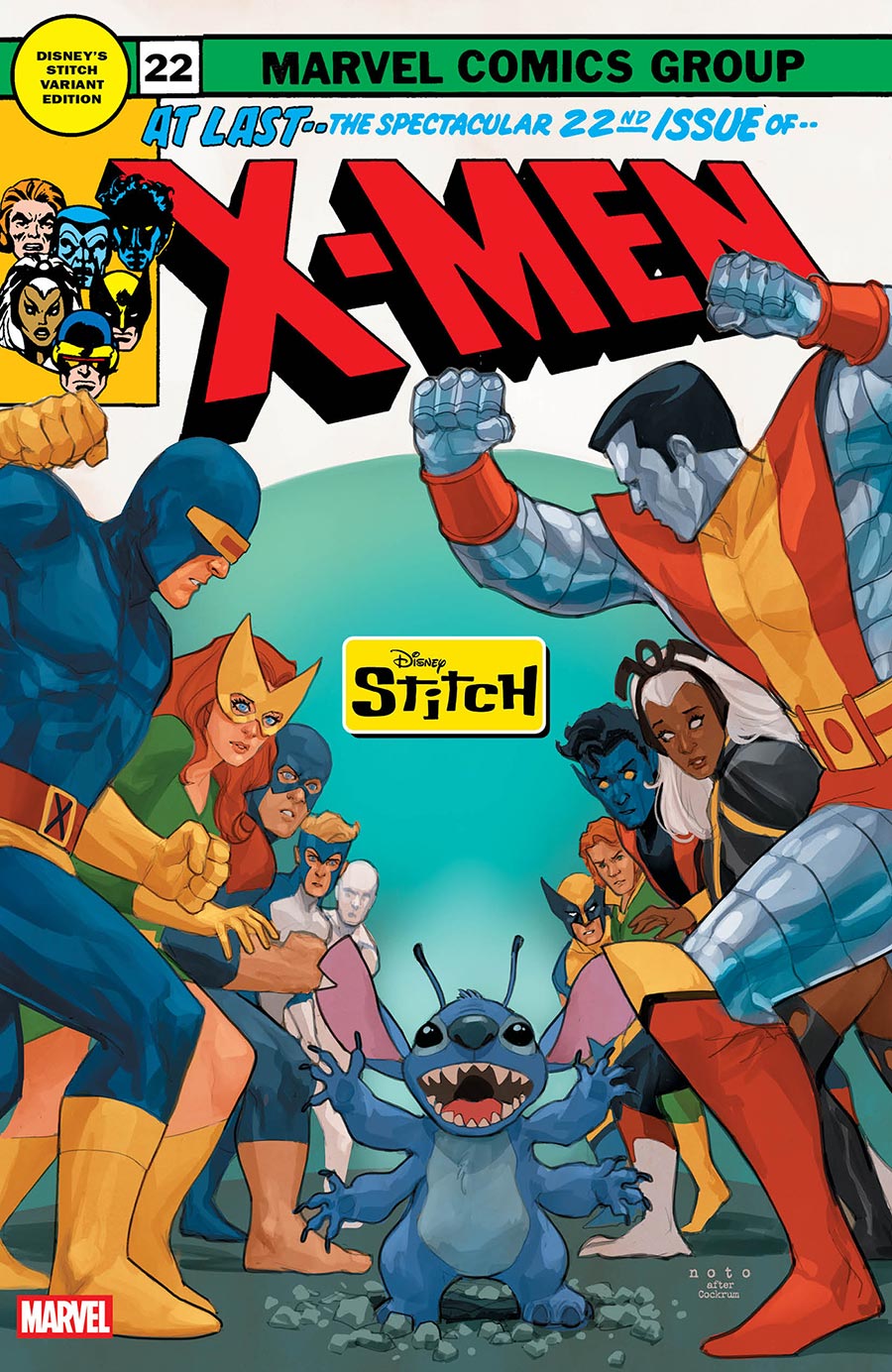 X-Men Vol 7 #22 Cover E Variant Phil Noto Disney Stitch Cover