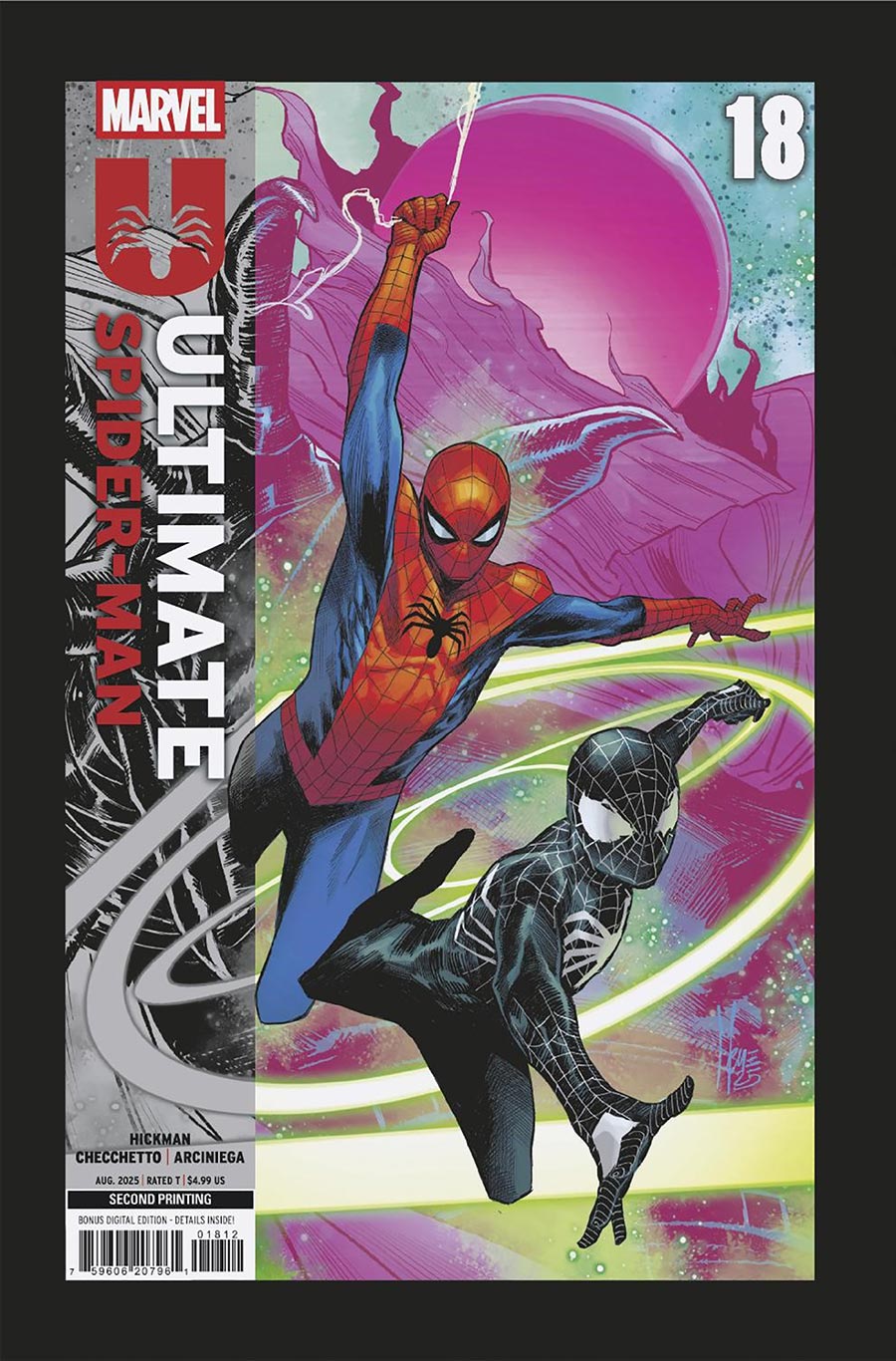Ultimate Spider-Man Vol 2 #18 Cover E 2nd Ptg Marco Checchetto Variant Cover