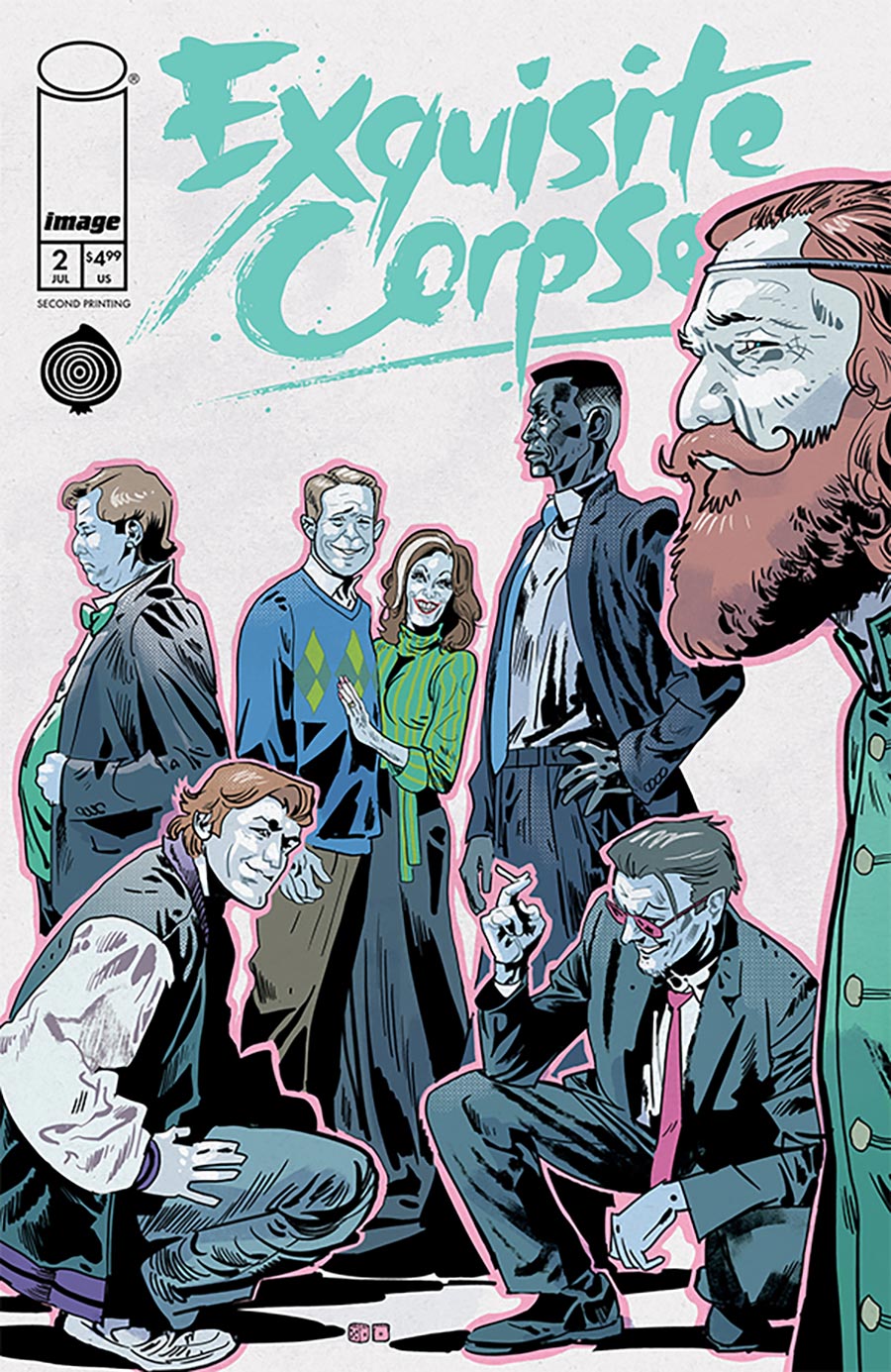 Exquisite Corpses #2 Cover M 2nd Ptg A Michael Walsh Variant Cover