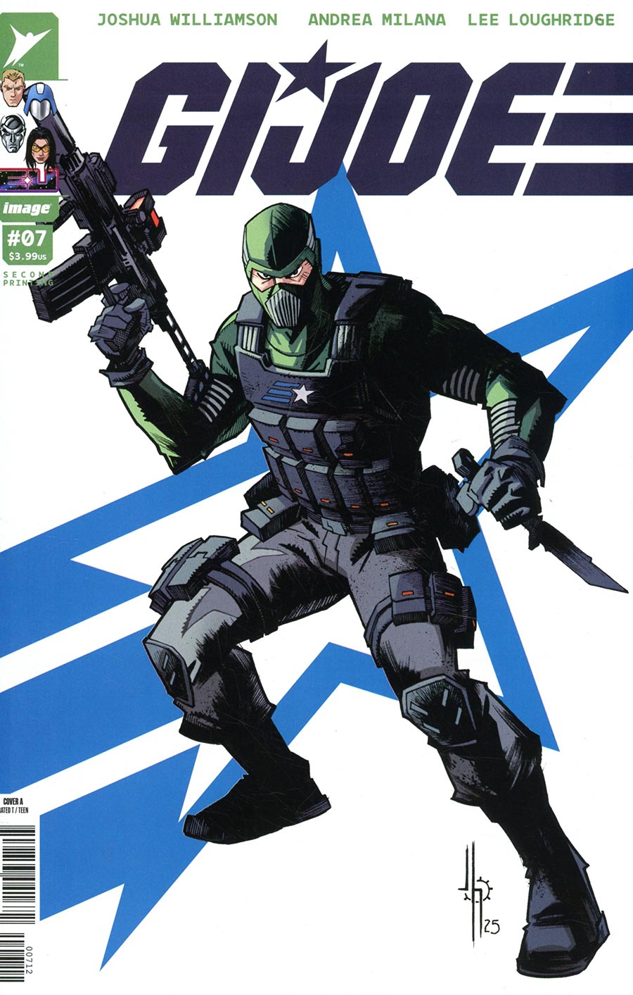 GI Joe Vol 10 #7 Cover I 2nd Ptg A Jason Howard GI Joe Variant Cover