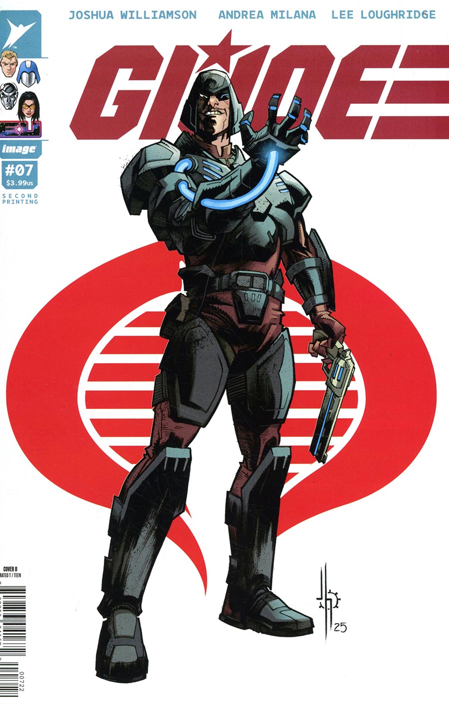 GI Joe Vol 10 #7 Cover J 2nd Ptg B Jason Howard Cobra Variant Cover