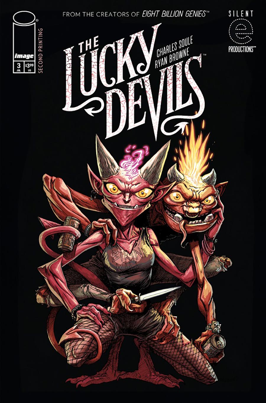 Lucky Devils #3 Cover D 2nd Ptg