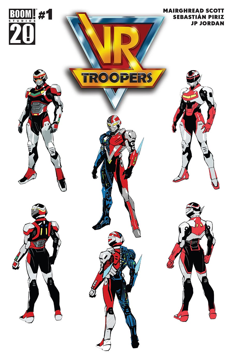VR Troopers #1 Cover Z-B 2nd Ptg Dan Mora Variant Cover