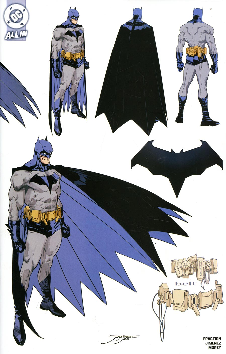 Batman Vol 4 #1 Cover I Variant Jorge Jimenez Design Unlockable Card Stock Cover (DC All In) (Limit 1 Per Customer)