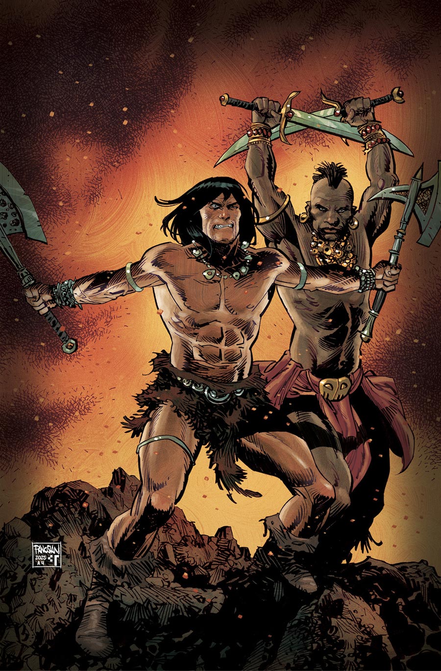 Conan The Barbarian Vol 5 #23 Cover F Variant Dan Panosian Virgin Cover