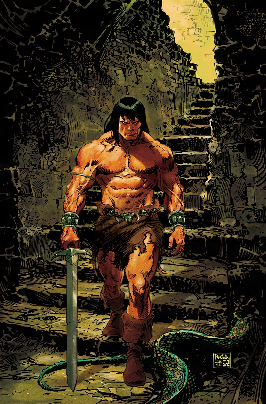 Conan The Barbarian Vol 5 #24 Cover E Variant Dan Panosian Virgin Cover