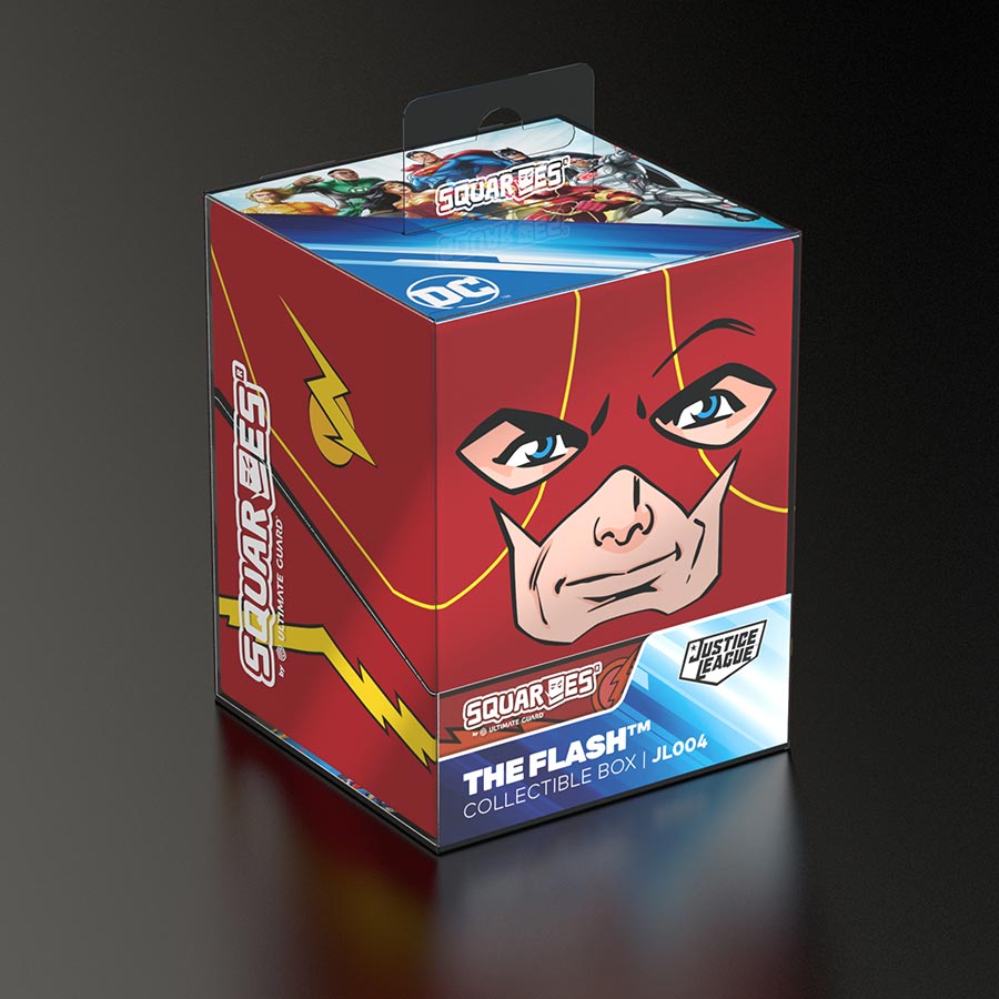 DC Comics Squaroes Justice League The Flash 100 Plus Deck Box