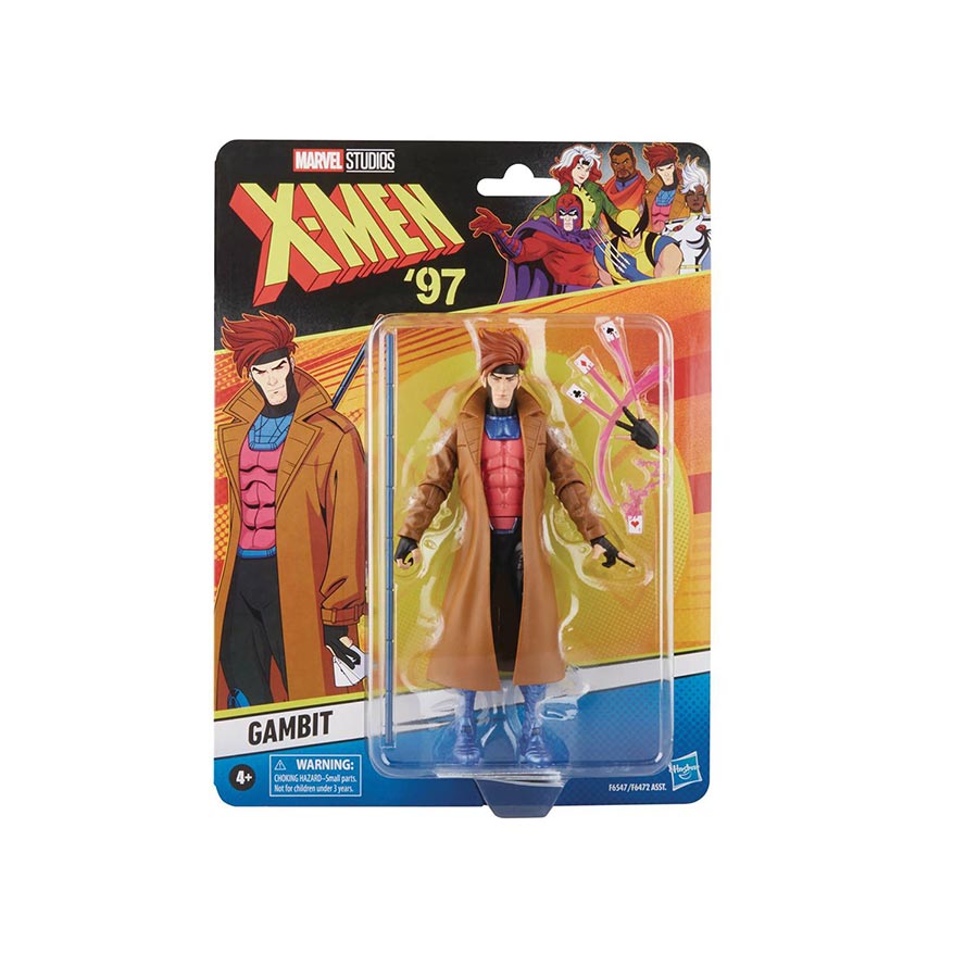 Marvel Legends X-Men X-Men 97 Gambit 6-Inch Action Figure
