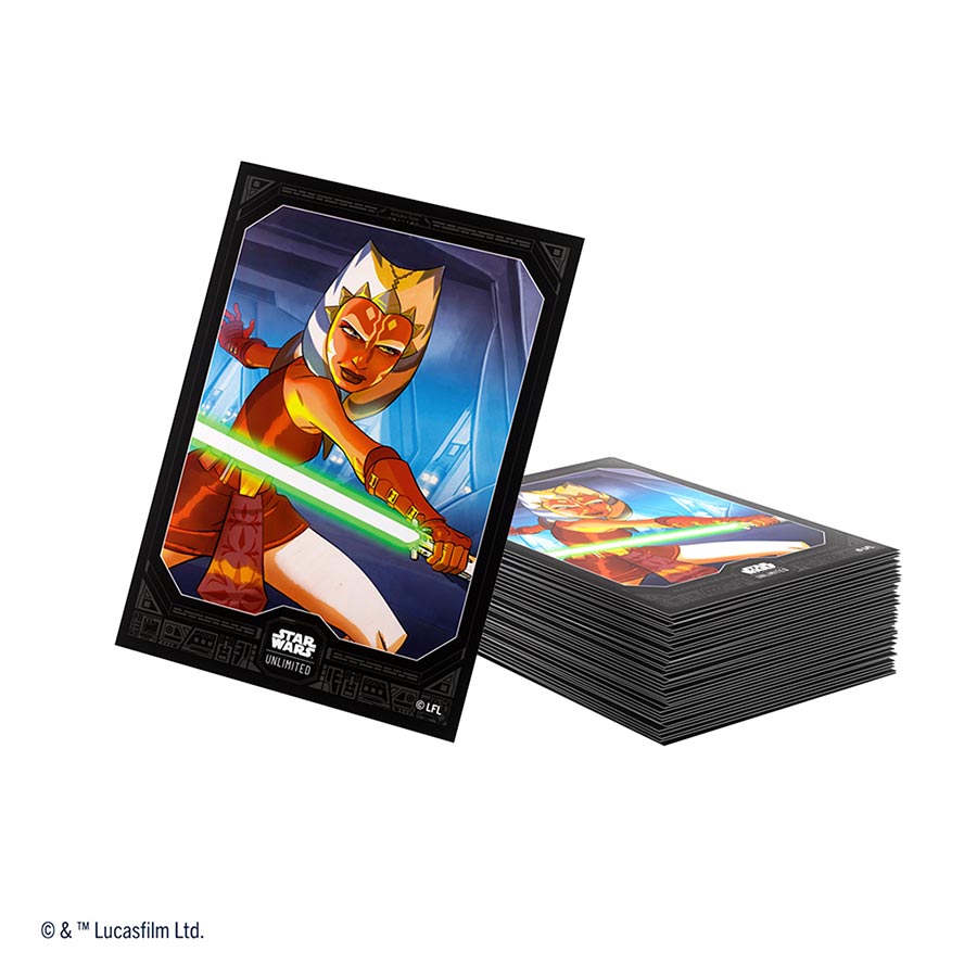 Star Wars Unlimited Ahsoka Tano Card Sleeve (60-Count)
