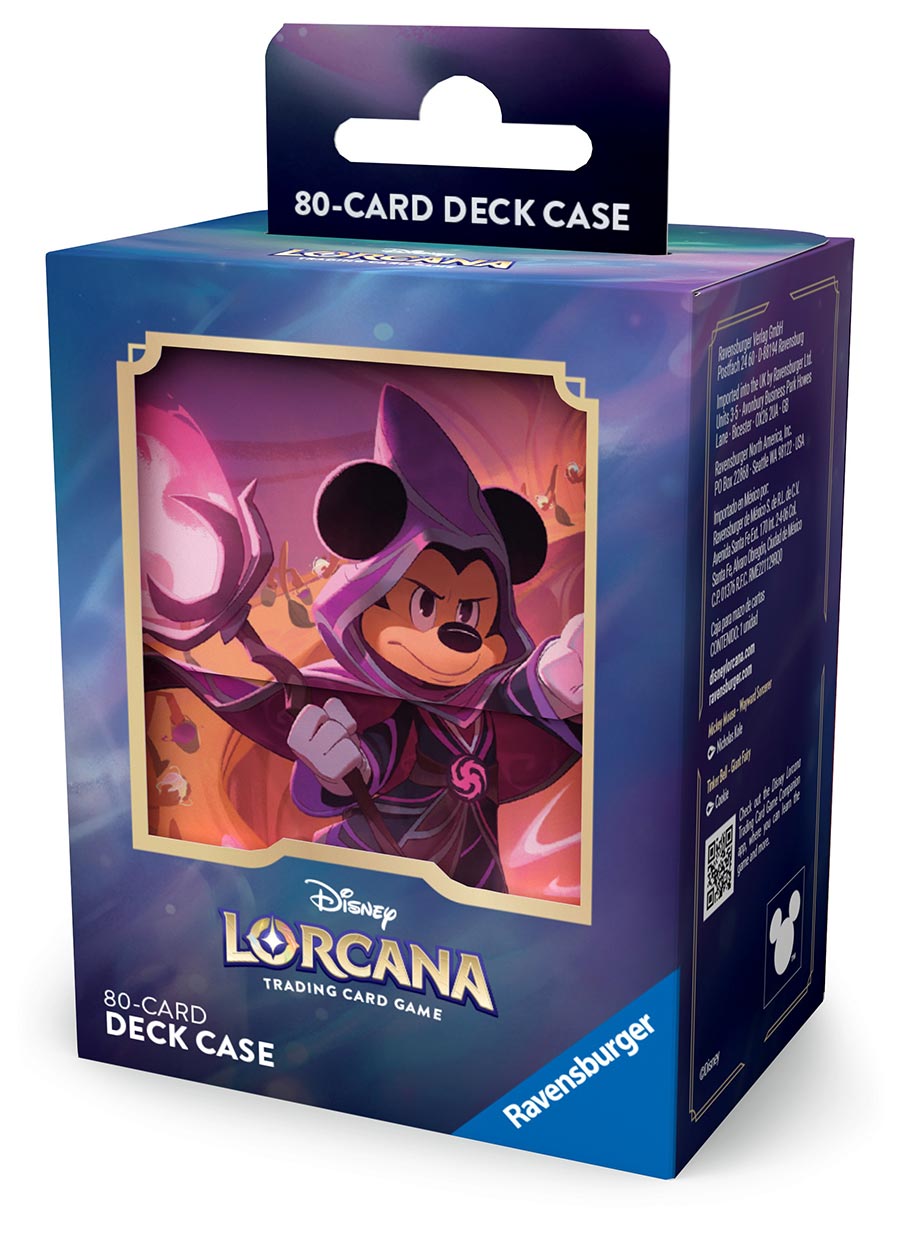 Disney Lorcana Reign Of Jafar Deck Box - Mickey