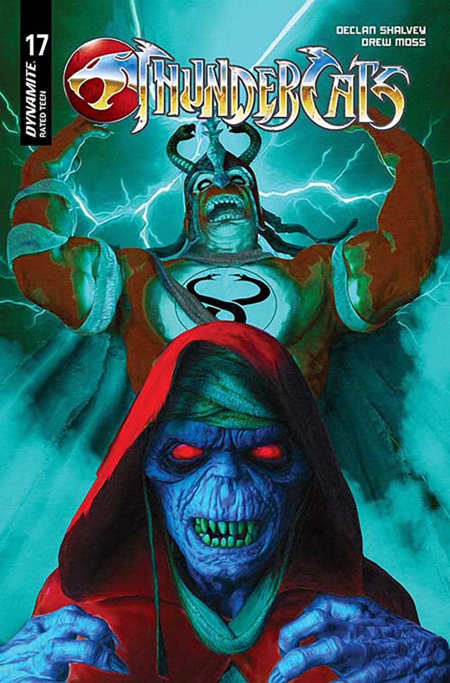 Thundercats Vol 3 #17 Cover X Incentive Mark Spears Green Background Foil Cover