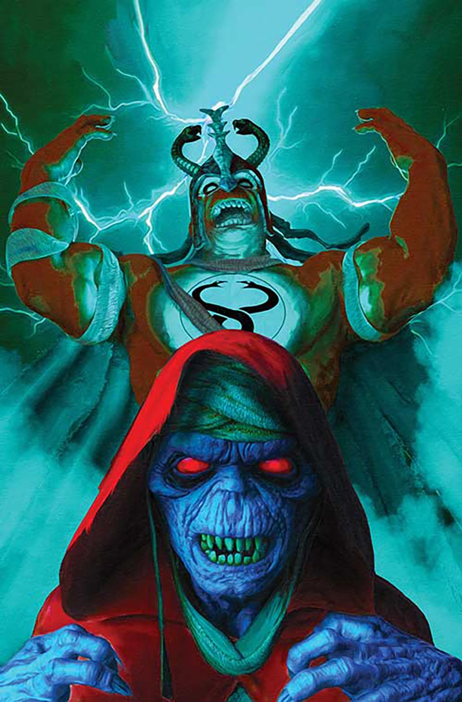 Thundercats Vol 3 #17 Cover Z-A Incentive Mark Spears Green Background Foil Virgin Cover