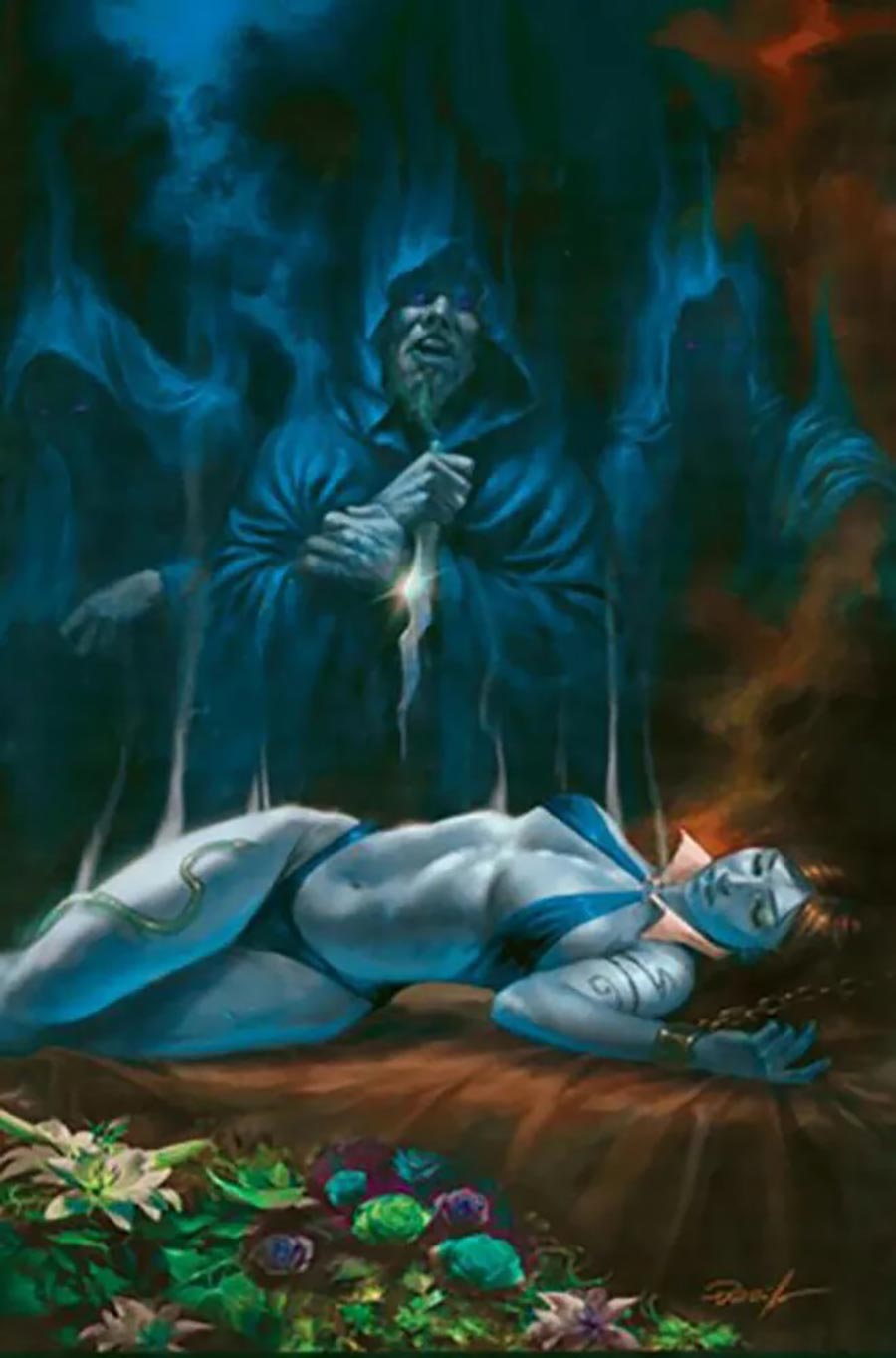 Vampirella Vol 9 #4 Cover Q Incentive Lucio Parrillo Ultraviolet Virgin Cover