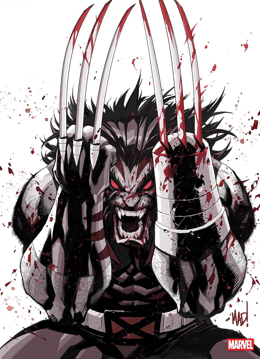 X-Men Of Apocalypse Alpha #1 (One Shot) Cover Q Incentive Joe Madureira Virgin B Black White & Red Cover