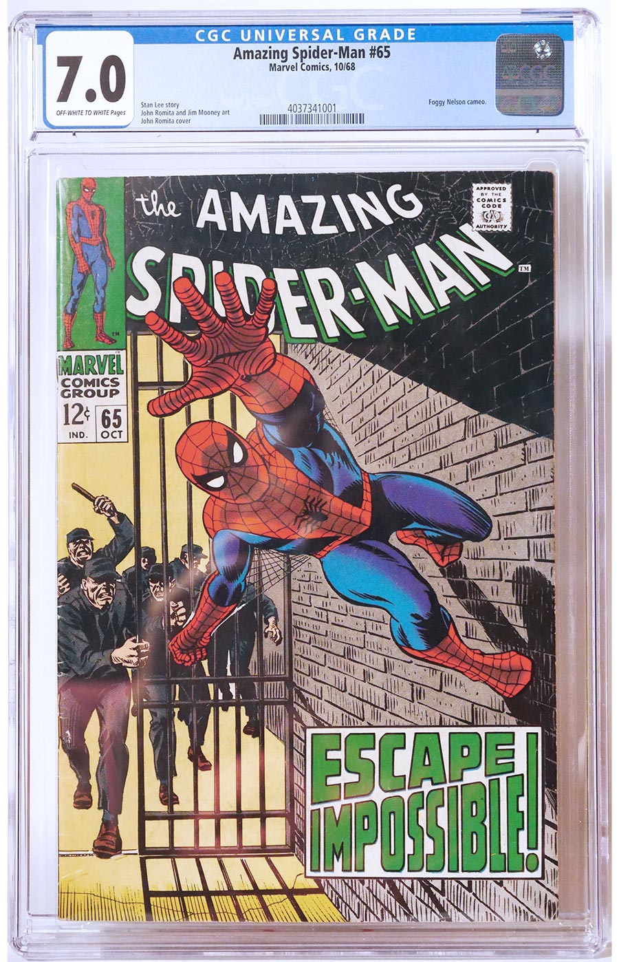 Amazing Spider-Man #65 Cover C CGC 7.0
